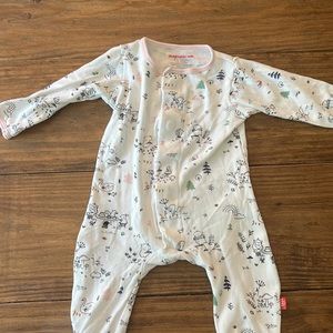 Magnetic Me baby girl sleeper